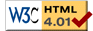 Valid HTML 4.01!